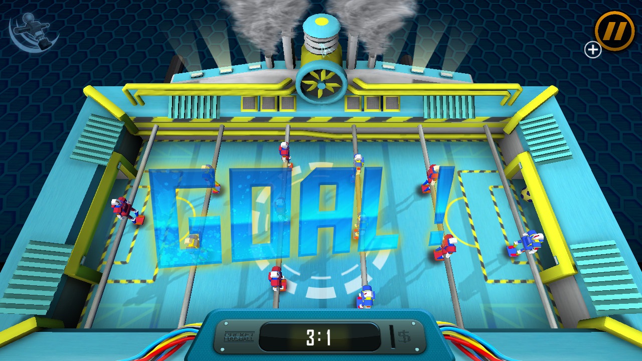 Pocket Foosball screenshot screenshot 1