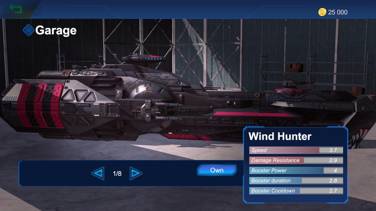 SciFi Racer Simulator screenshot screenshot 5