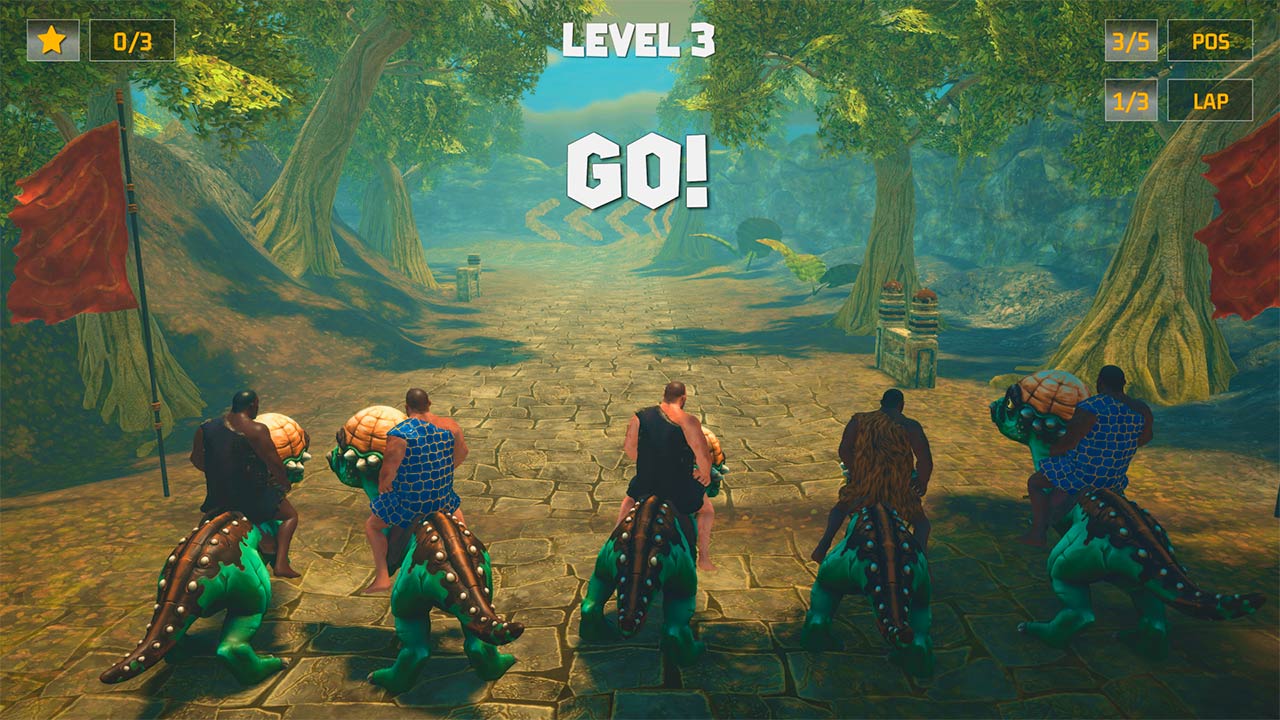 Dino Race Dinosaur Ride Ranch screenshot screenshot 2