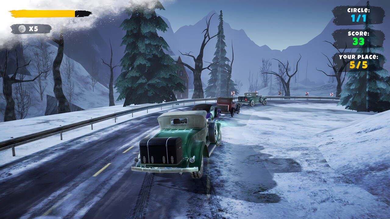 Car Racing Ice - Classic screenshot screenshot 1