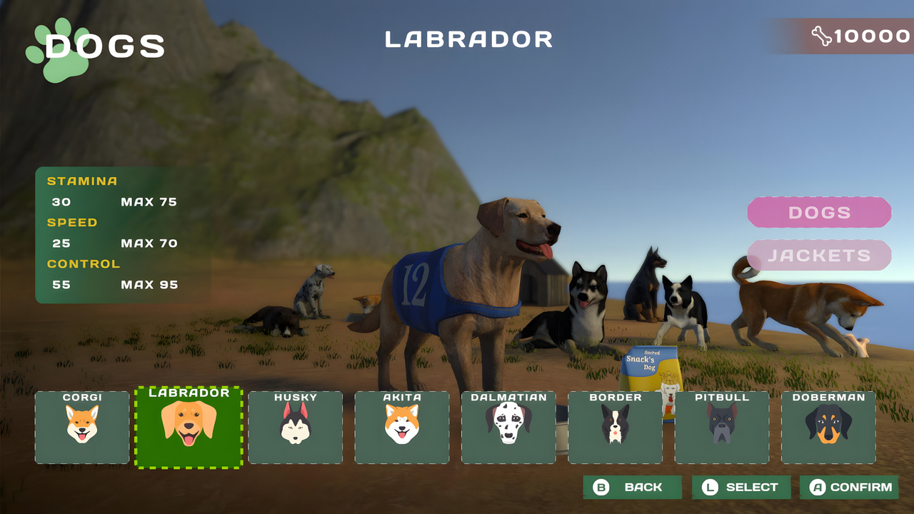 DOG RACING - LOVELY PET FRIENDS PAW screenshot screenshot 1