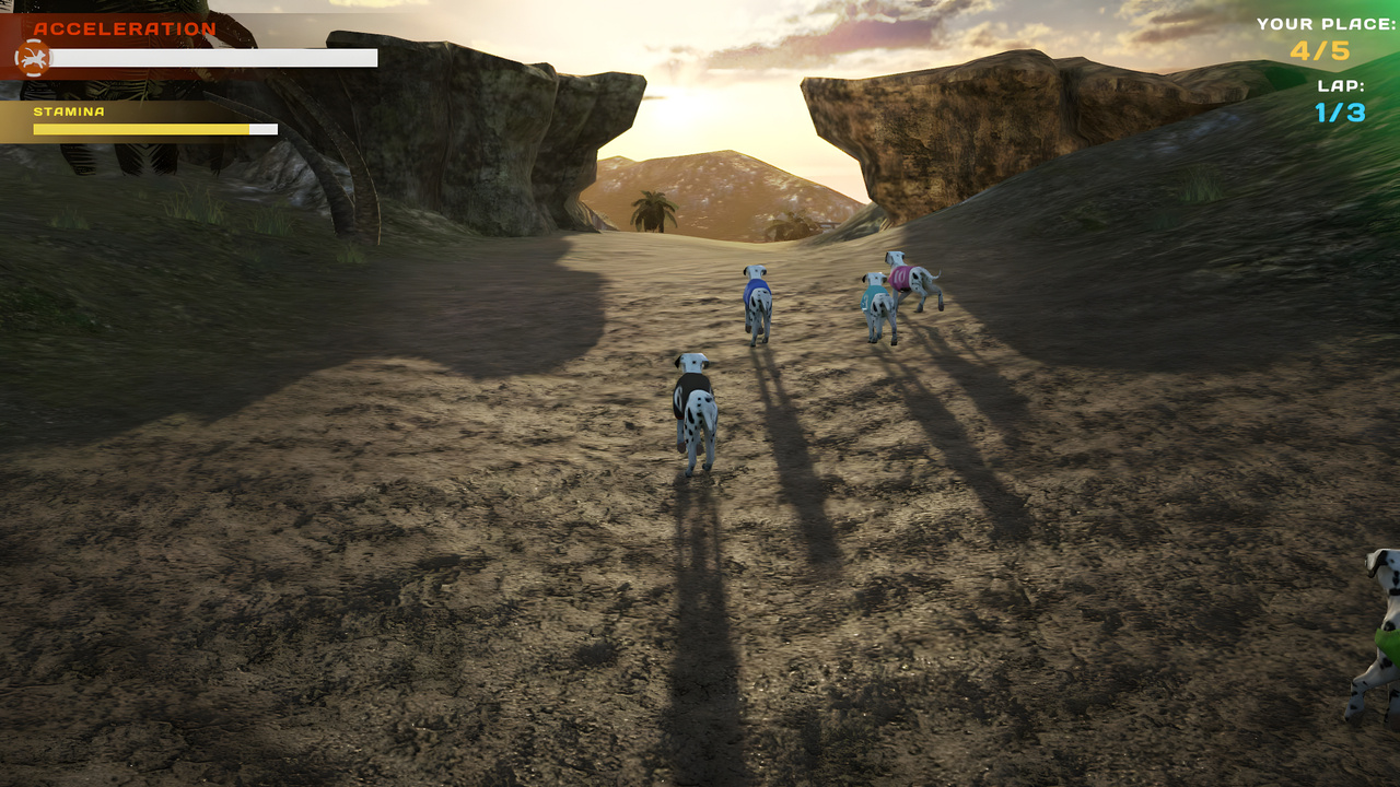 DOG RACING - LOVELY PET FRIENDS PAW screenshot screenshot 2