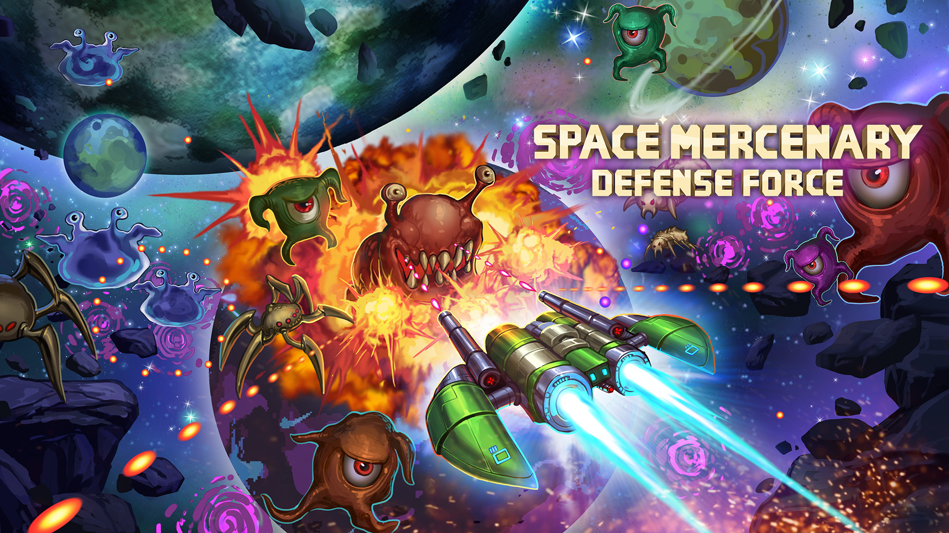 Space Mercenary Defense Force screenshot thumbnail video