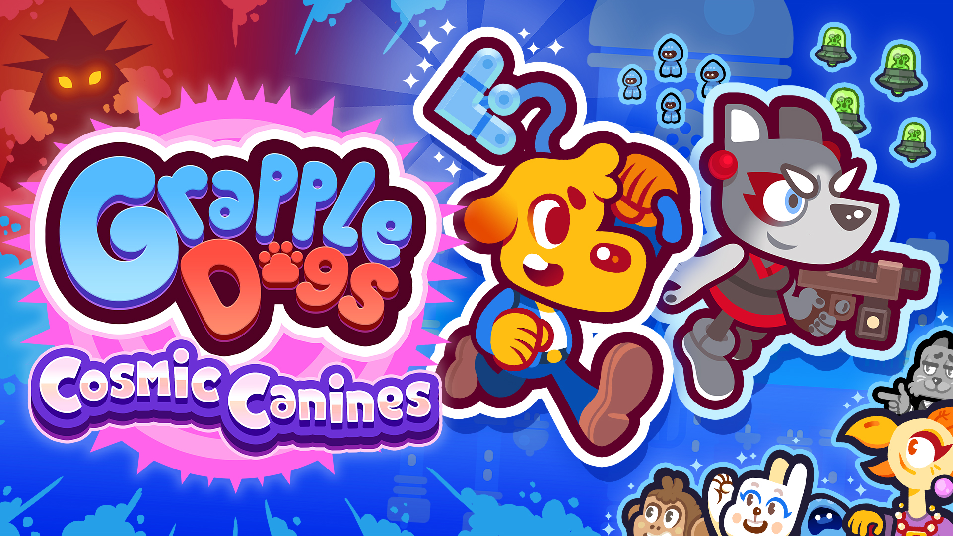 Grapple Dogs: Cosmic Canines screenshot thumbnail video