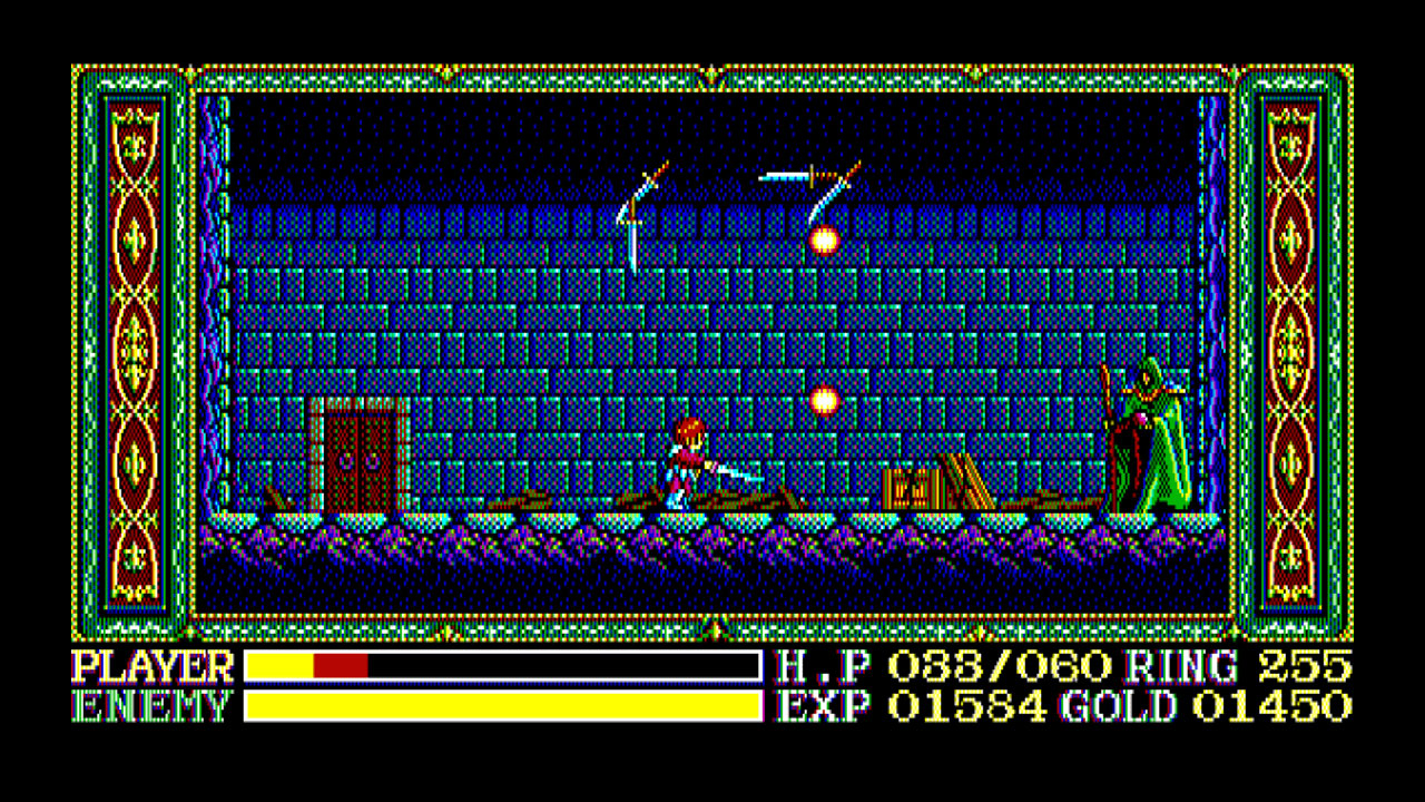 EGGCONSOLE WANDERERS FROM Ys PC-8801mkIISR screenshot screenshot 1