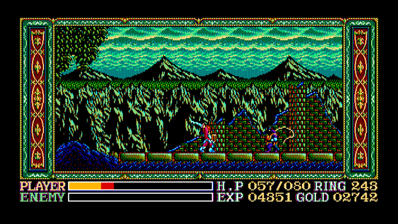 EGGCONSOLE WANDERERS FROM Ys PC-8801mkIISR screenshot screenshot 2