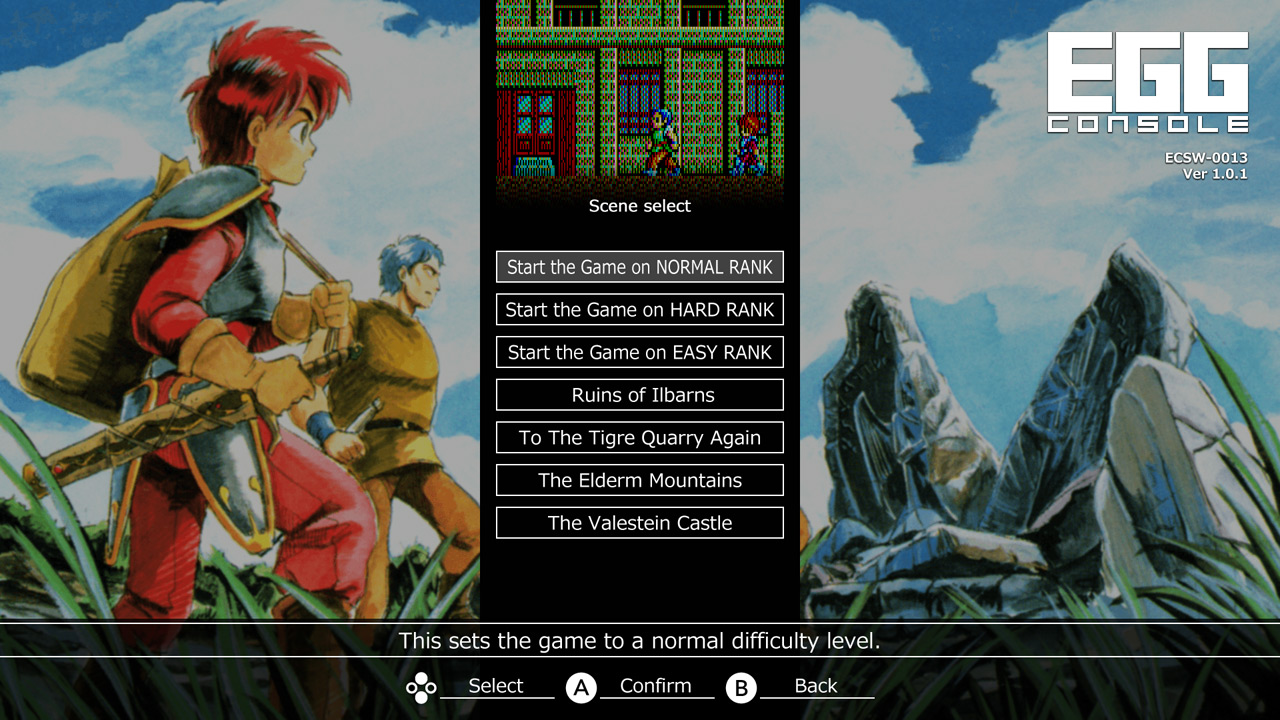 EGGCONSOLE WANDERERS FROM Ys PC-8801mkIISR screenshot screenshot 4