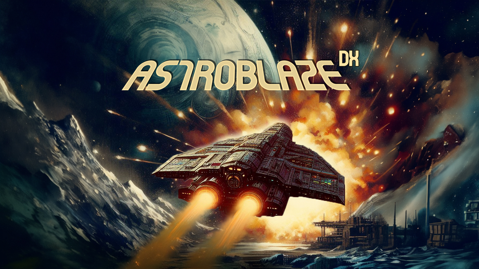 Astroblaze DX screenshot thumbnail video