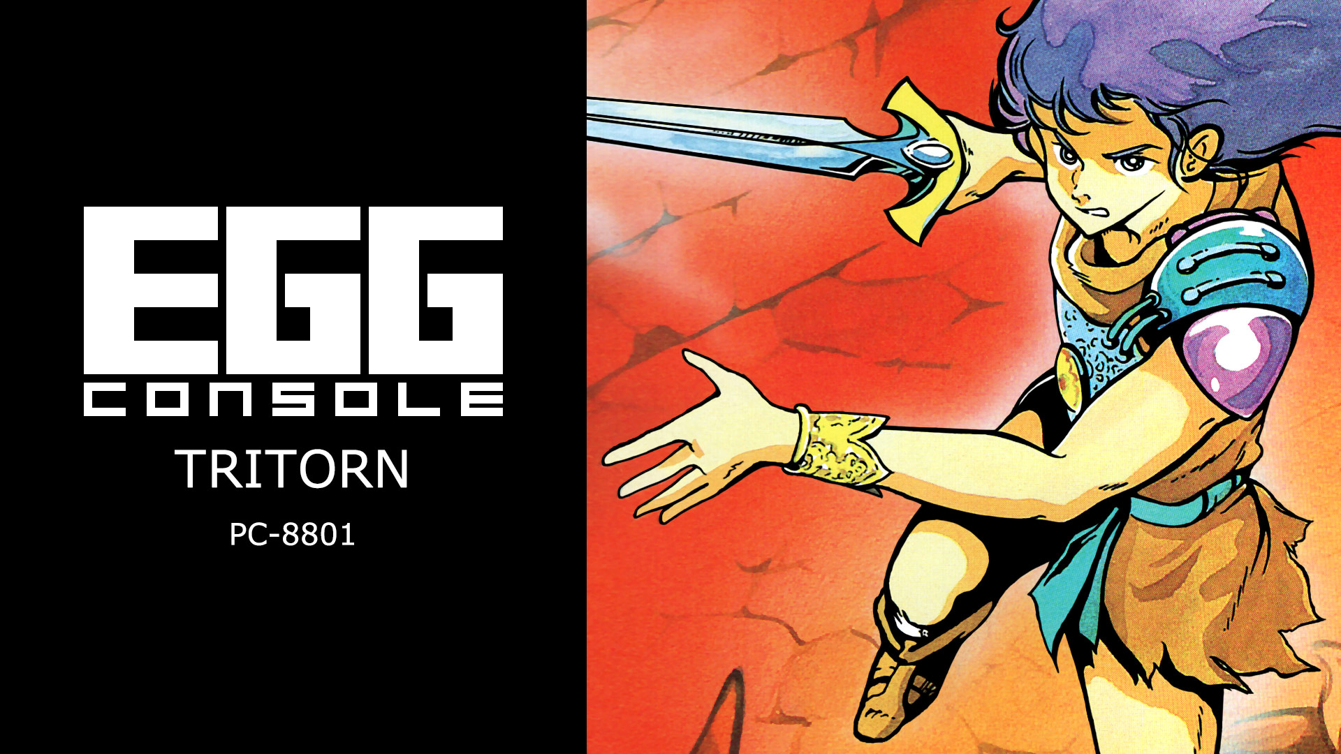 EGGCONSOLE TRITORN PC-8801 screenshot thumbnail video