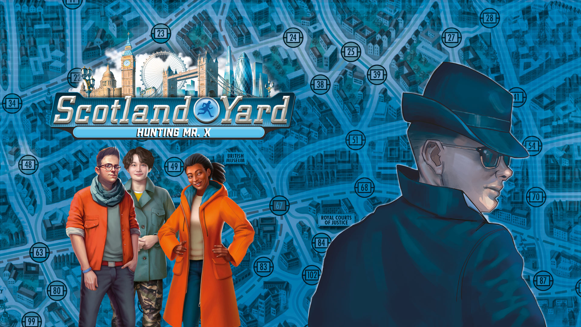 Scotland Yard Hunting Mister X screenshot thumbnail video