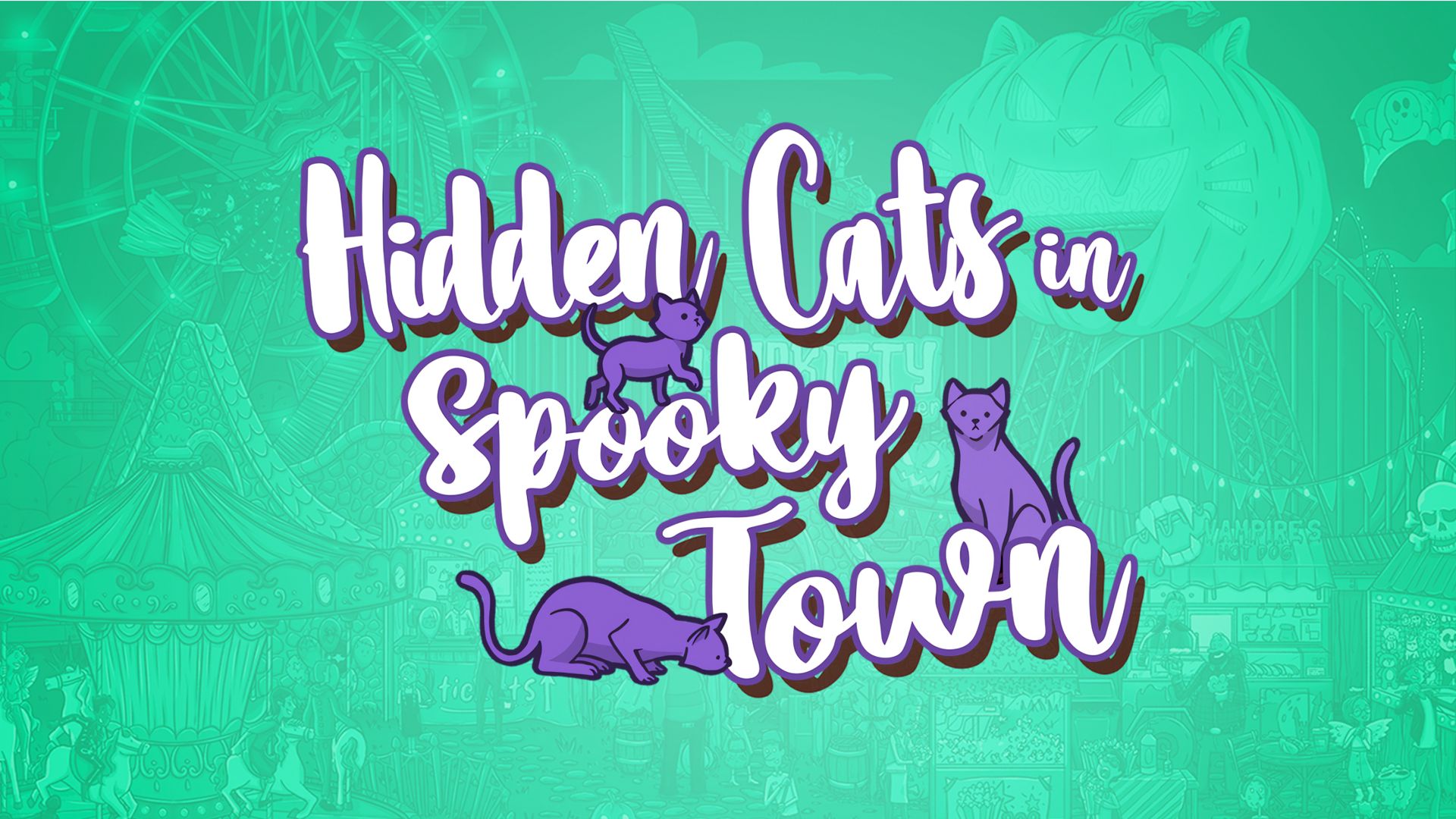 Hidden Cats in Spooky Town screenshot thumbnail video