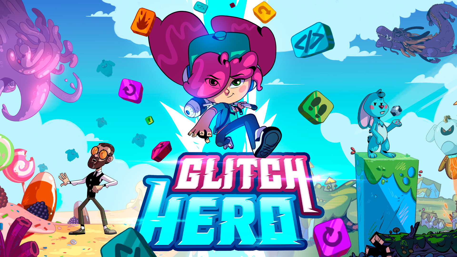 Glitch Hero screenshot thumbnail video