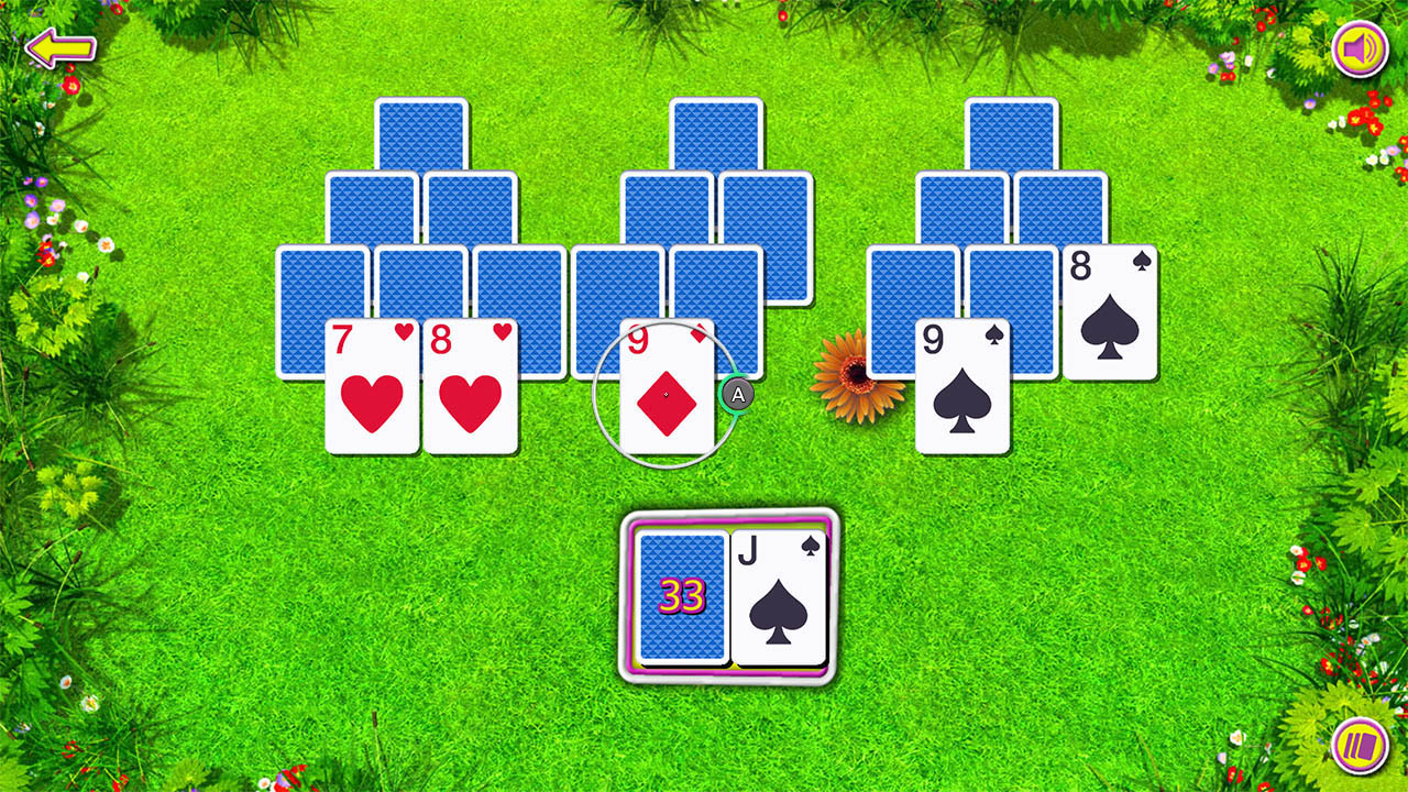 Summer Tri-Peaks Solitaire screenshot screenshot 5