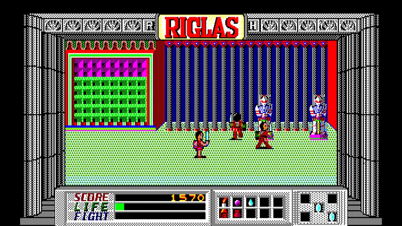 EGGCONSOLE RIGLAS PC-8801 screenshot screenshot 1