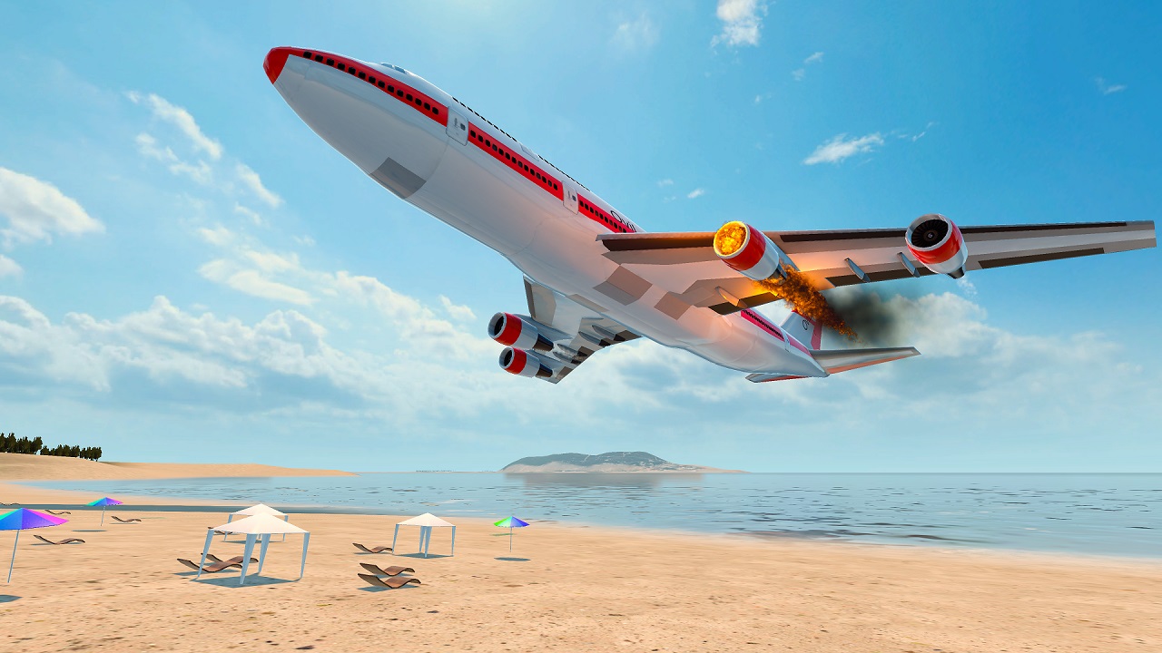 Airplane Flight Simulator: Dangerous Landings screenshot screenshot 5