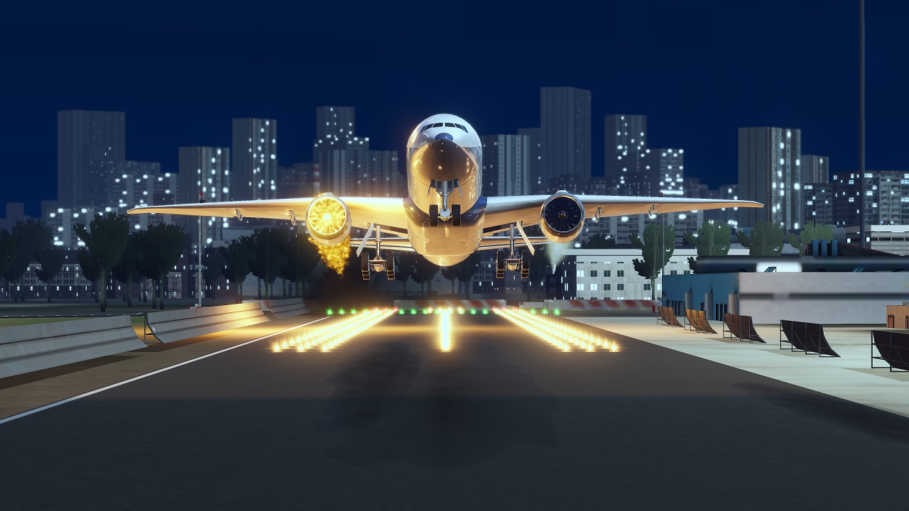 Airplane Flight Simulator: Dangerous Landings screenshot screenshot 2