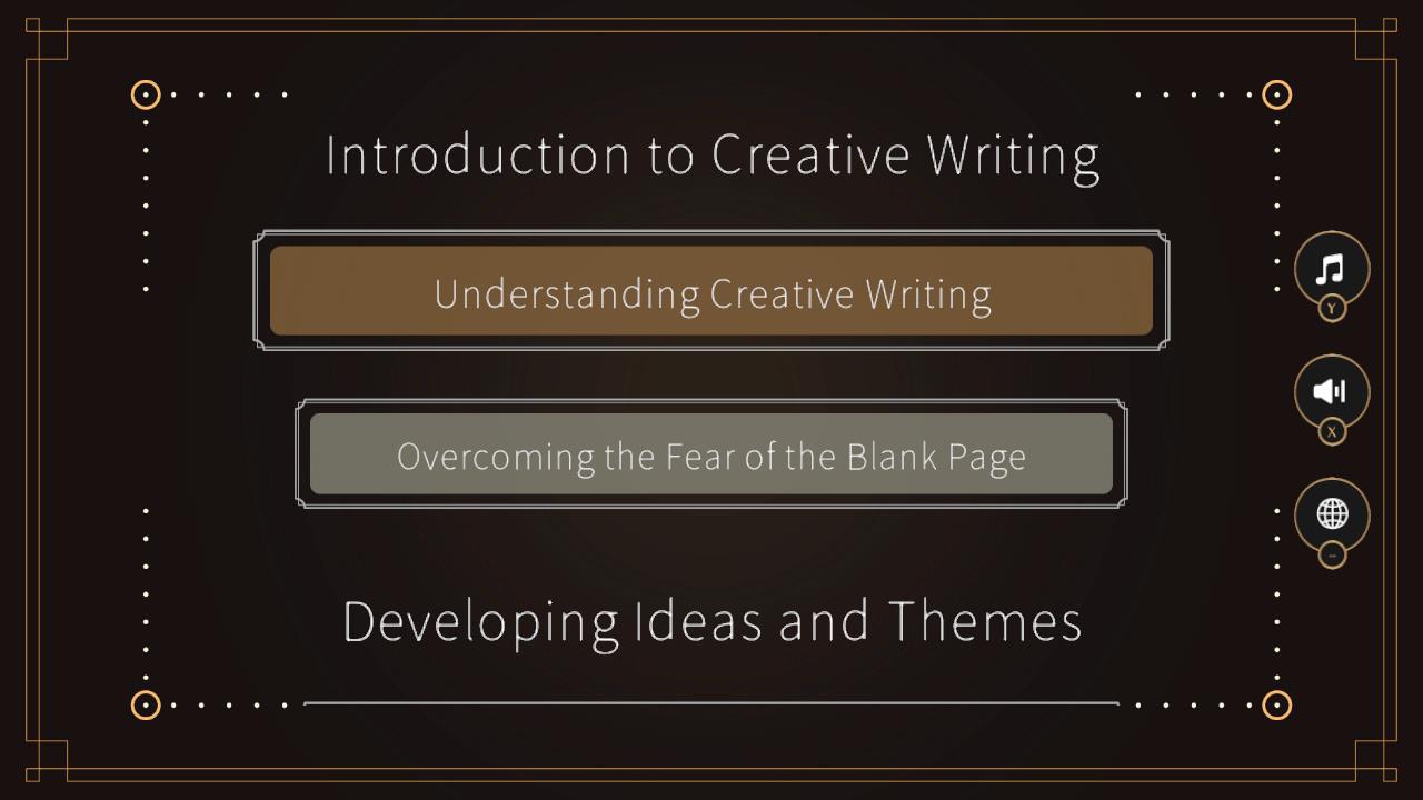 Creative Writing: Unlock Your Inner Author screenshot screenshot 1