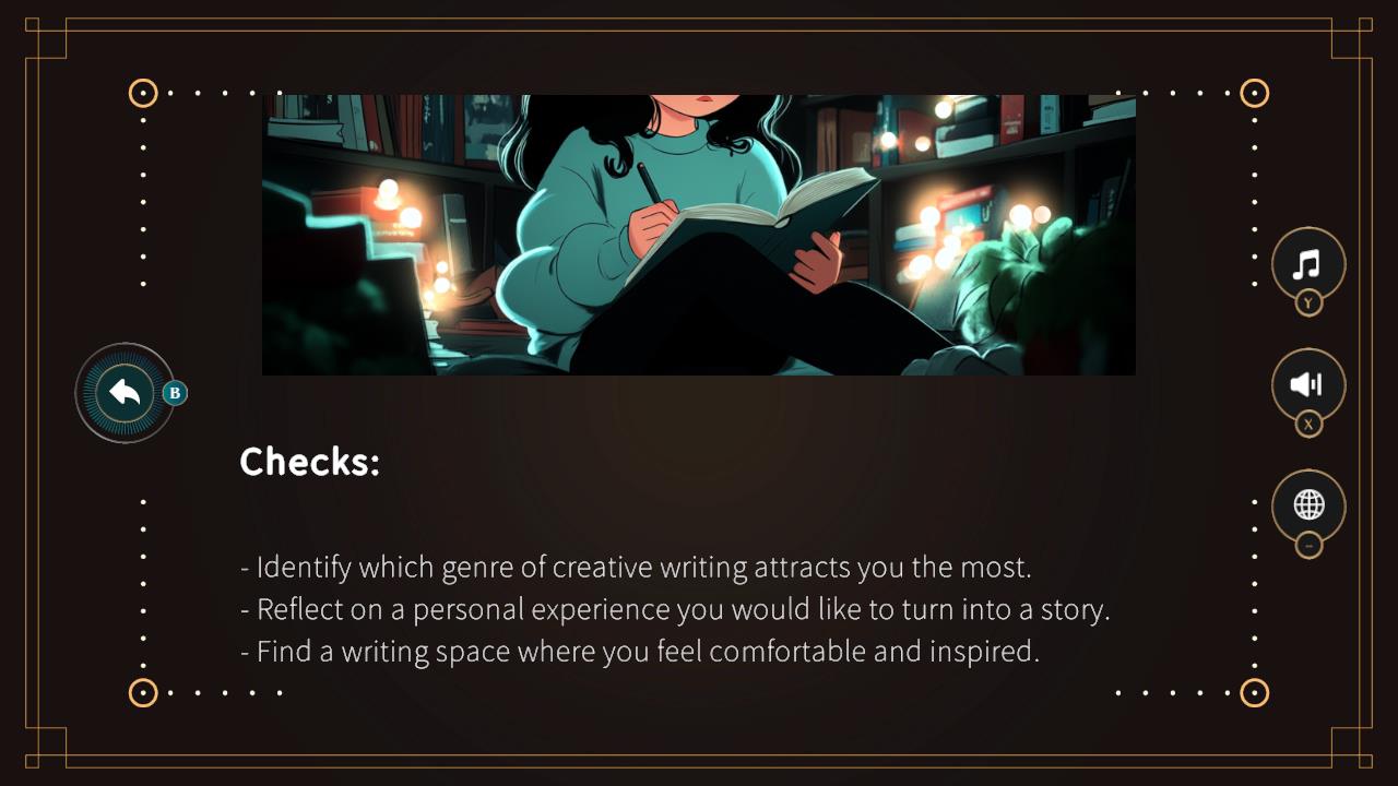 Creative Writing: Unlock Your Inner Author screenshot screenshot 2