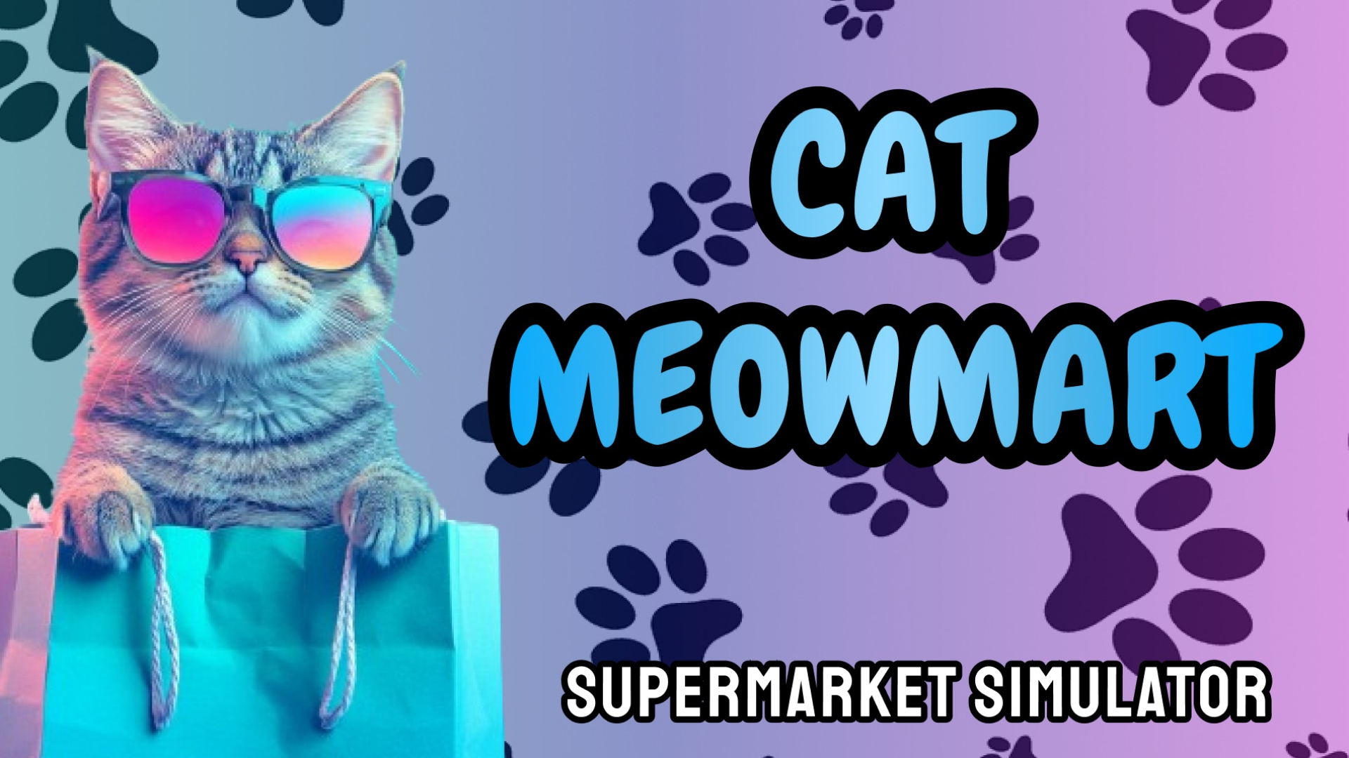 cat meowmart: supermarket simulator vertical card thumbnail