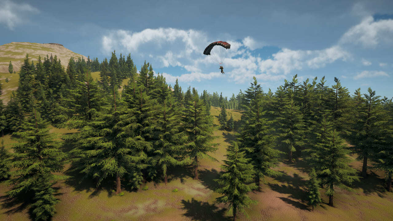 Sky Diving: Parachute Flight Simulator screenshot screenshot 1