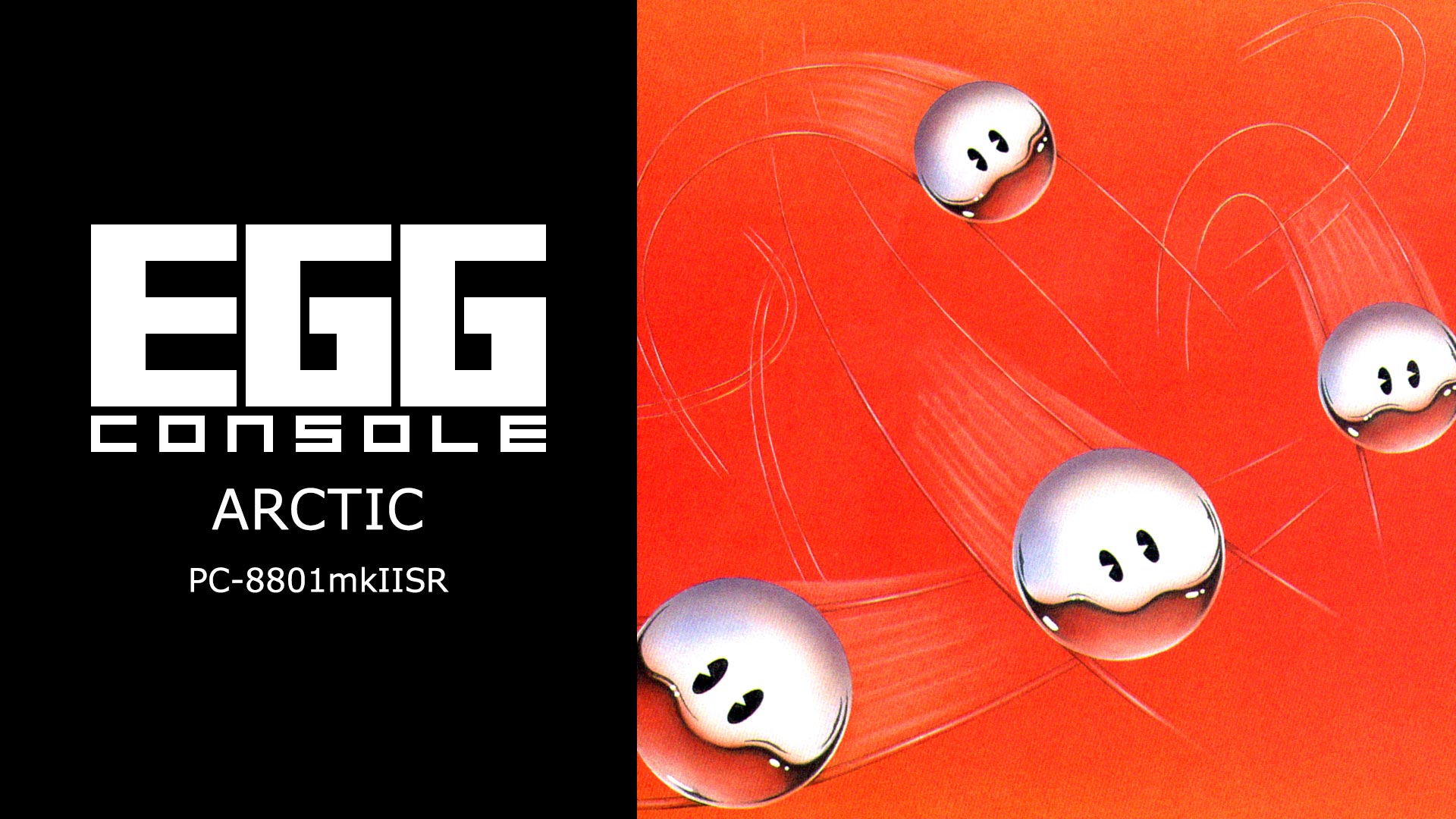 EGGCONSOLE ARCTIC PC-8801mkIISR screenshot thumbnail video
