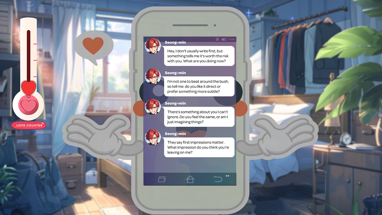 K-pop Idols Dating: Anime Love for B.SeveT screenshot screenshot 1