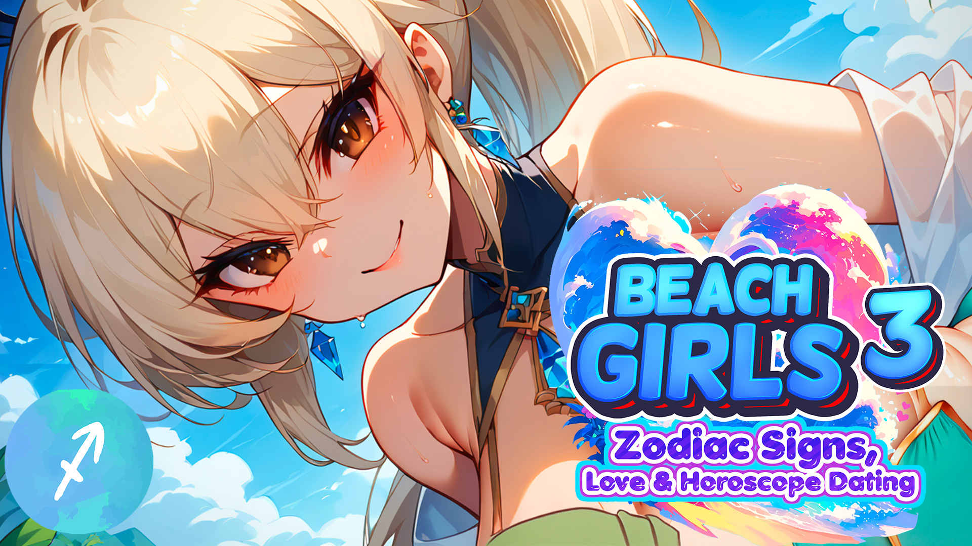 Beach Girls 3: Zodiac Signs, Love & Horoscope Dating Nintendo Switch game deal