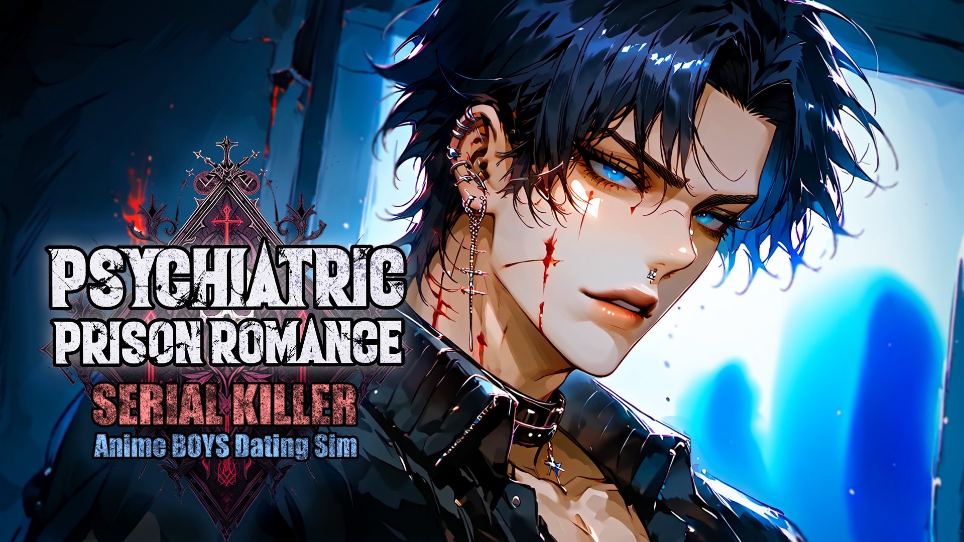 Psychiatric Prison Romance: Serial Killer Anime Boys Dating Sim Nintendo Switch game deal