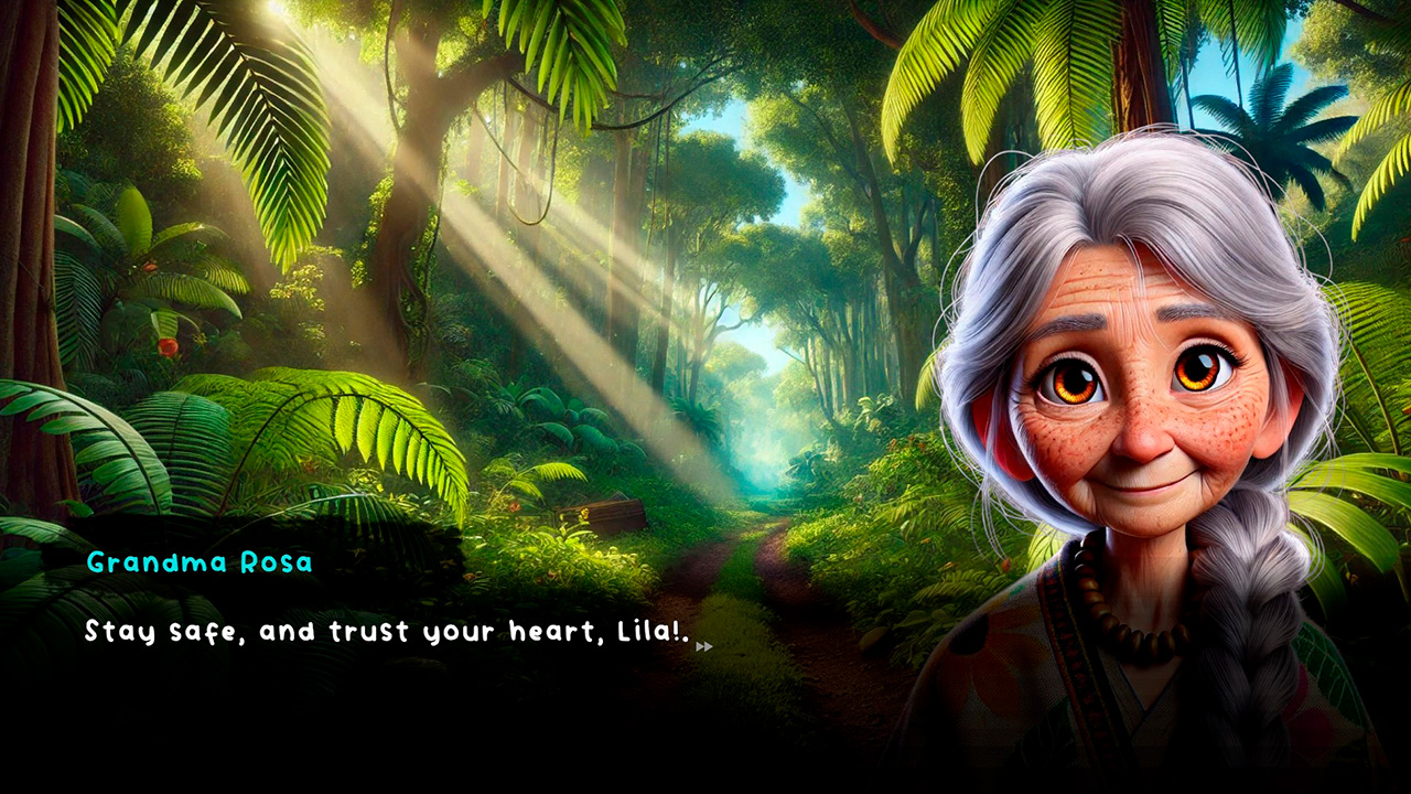 Lila and the Secret Flower Jungle Nintendo Switch gameplay screenshot 2 of 6