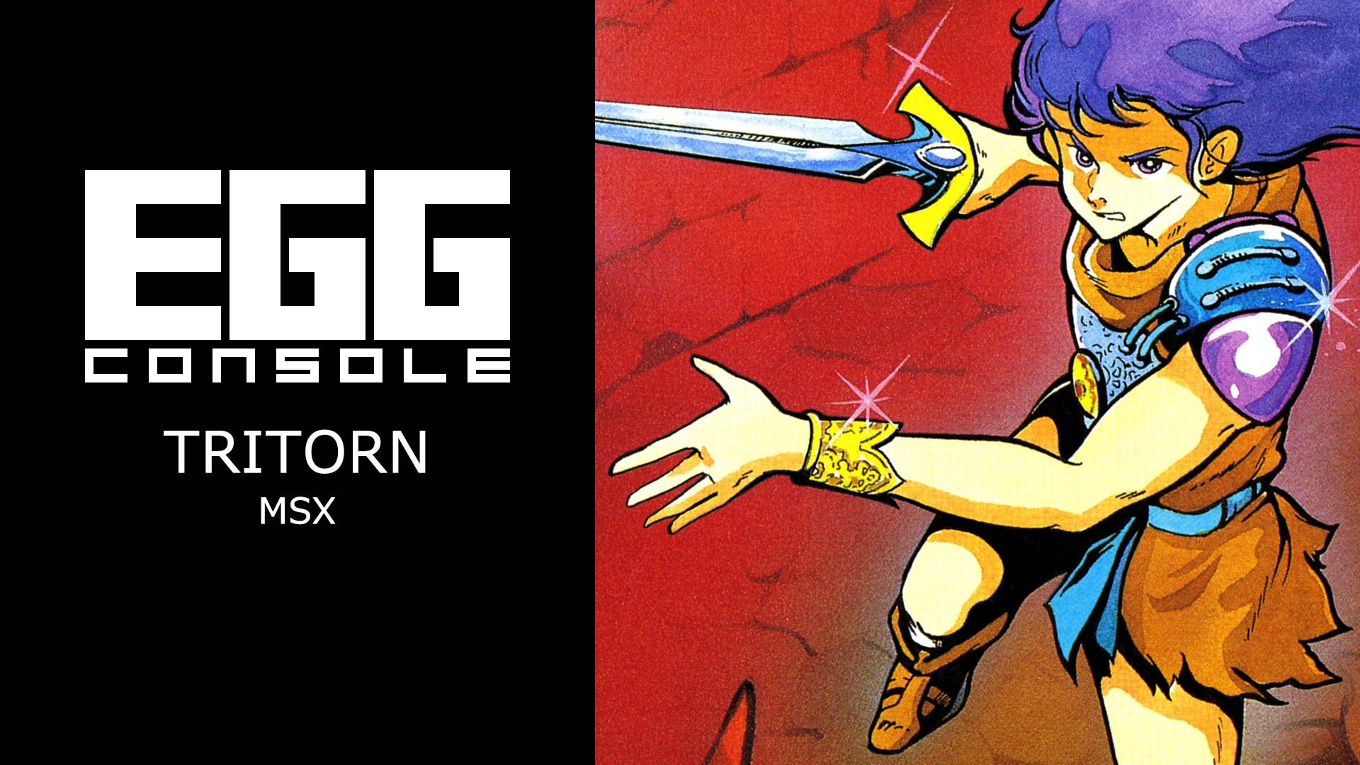 EGGCONSOLE TRITORN MSX screenshot thumbnail video