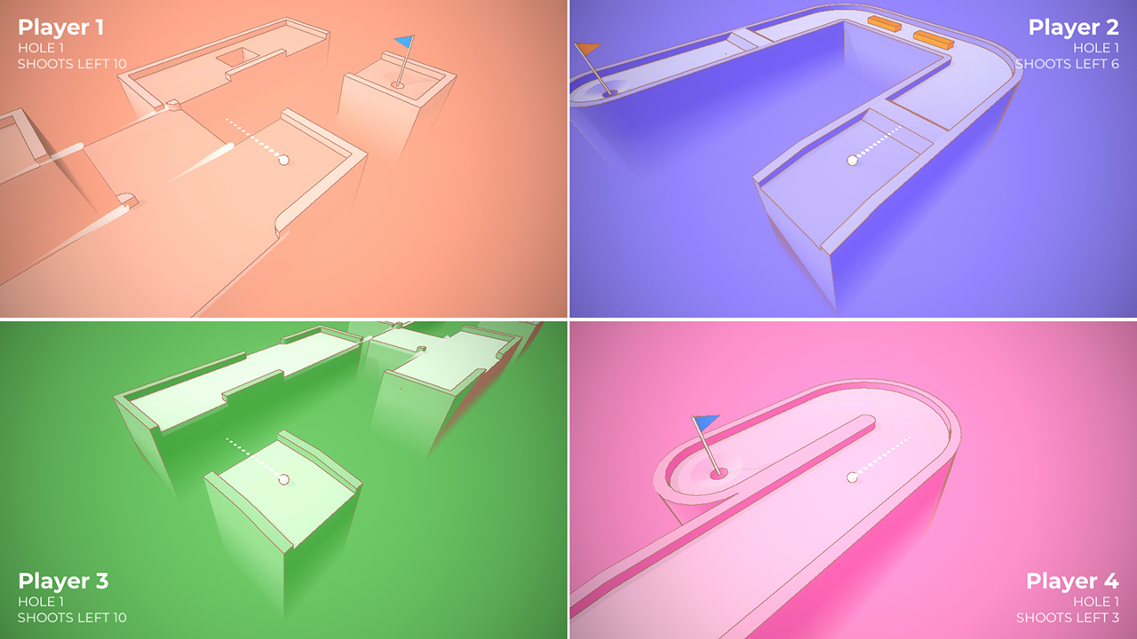 Pure Mini Golf and Pool Puzzles Bundle screenshot screenshot 4