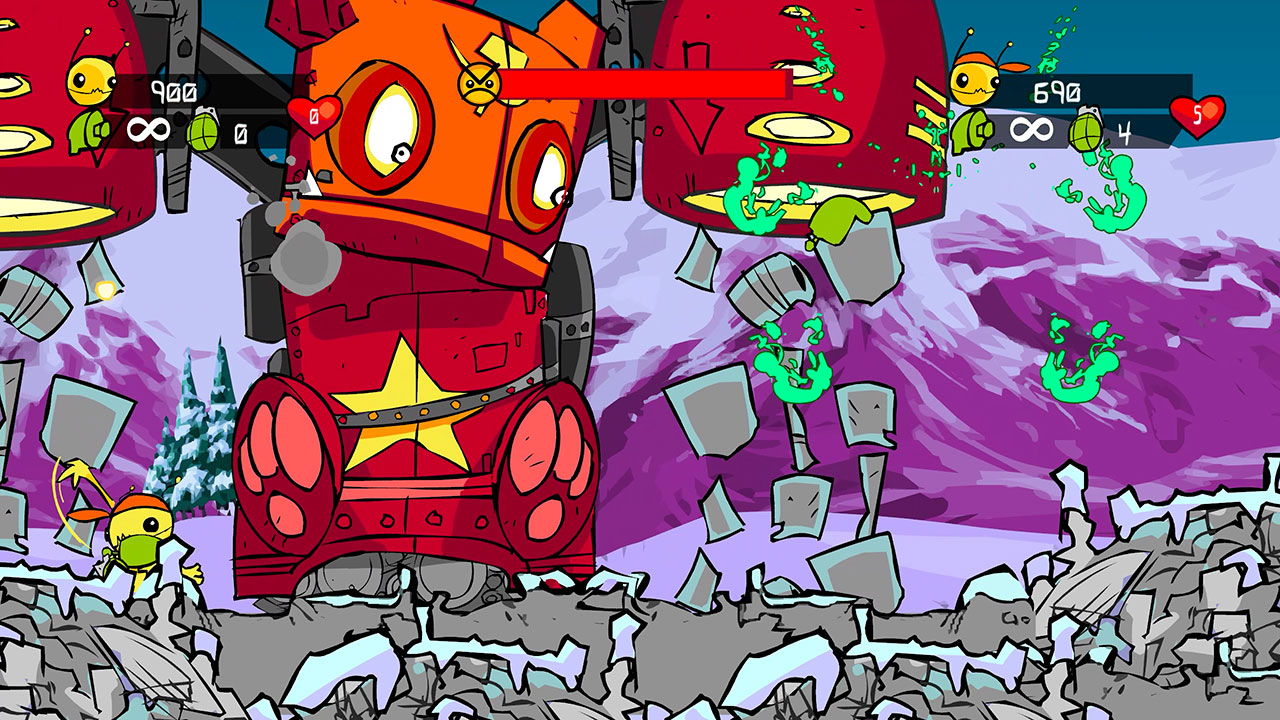 Alien Hominid: The Extra Terrestrial Bundle screenshot screenshot 3