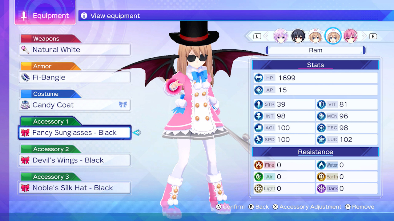 Neptunia: Sisters VS Sisters Deluxe Bundle screenshot thumbnail screenshot 3