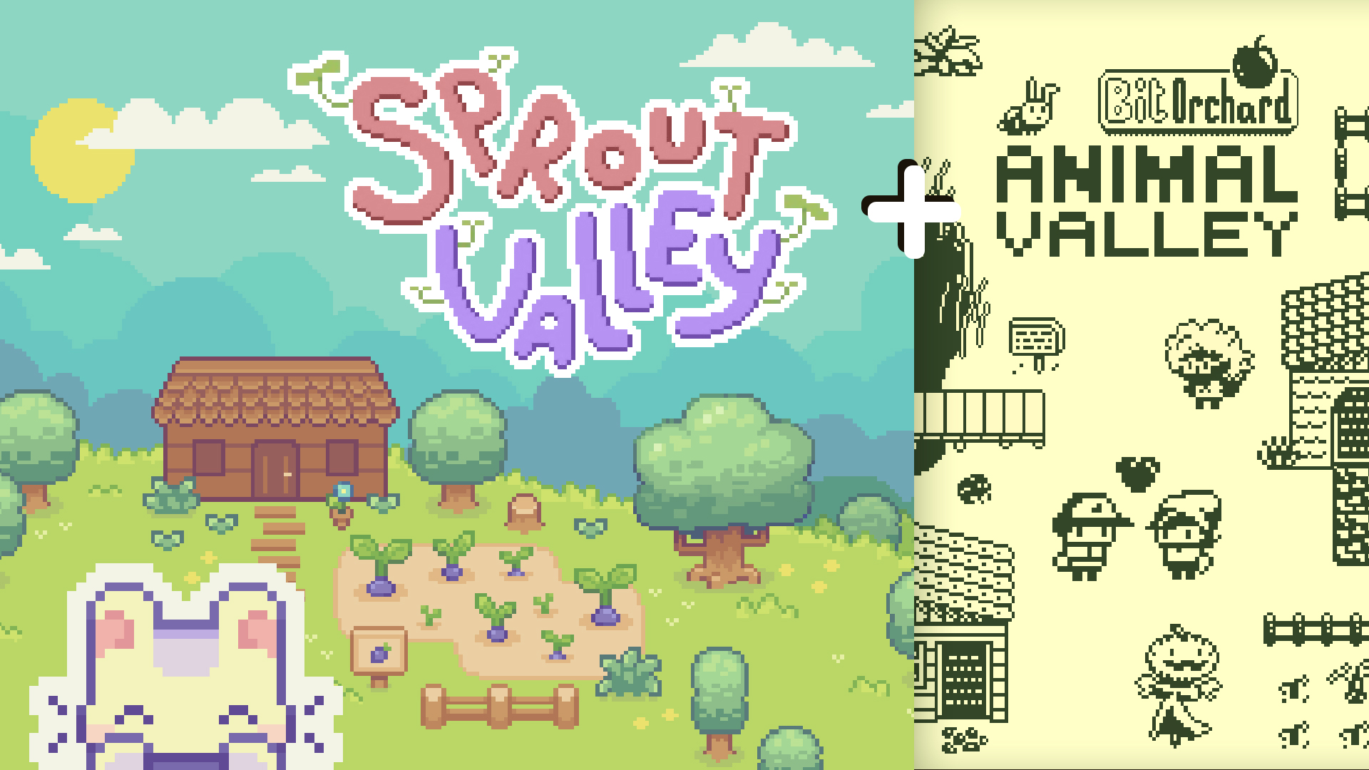 Sprout Valley + Bit Orchard: Animal Valley Nintendo Switch game deal