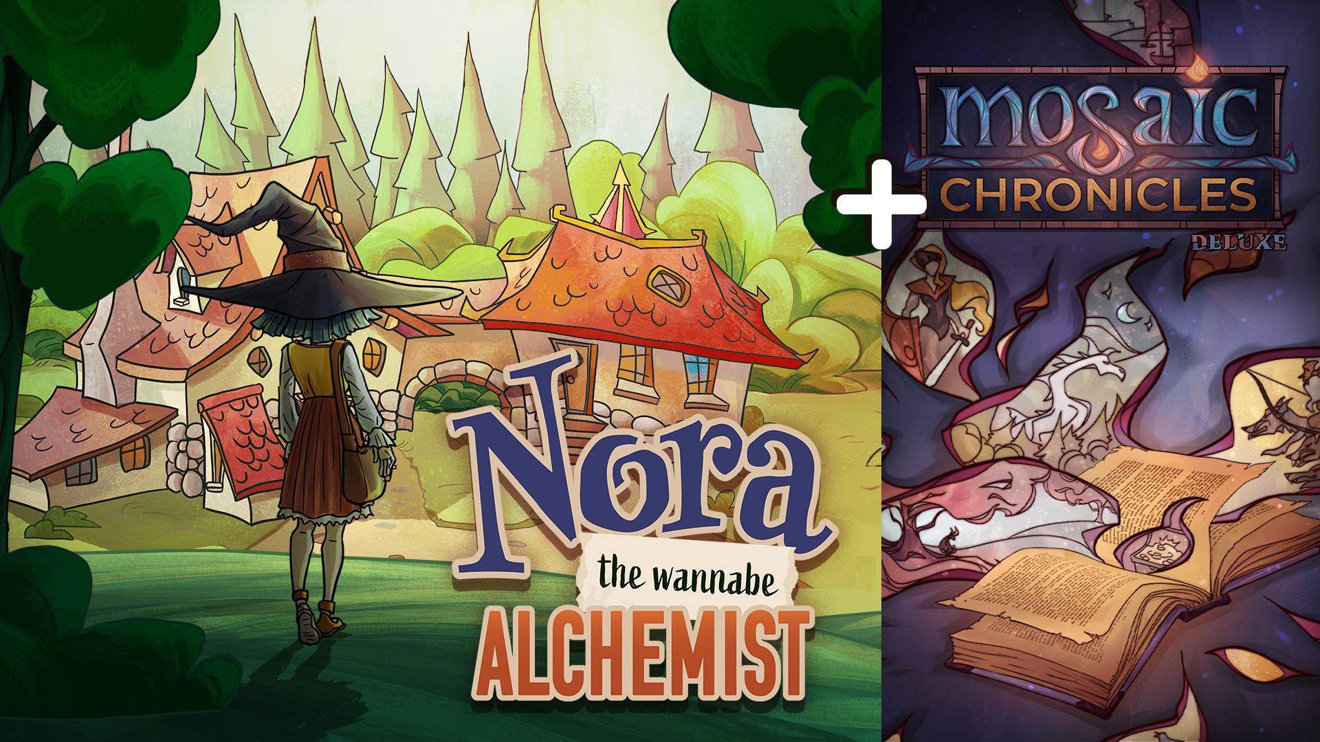 Nora: The Wannabe Alchemist + Mosaic Chronicles Deluxe Nintendo Switch game deal