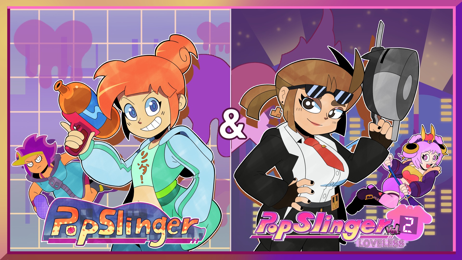 popslinger vol. 1 & 2 - loveless series bundle vertical card thumbnail