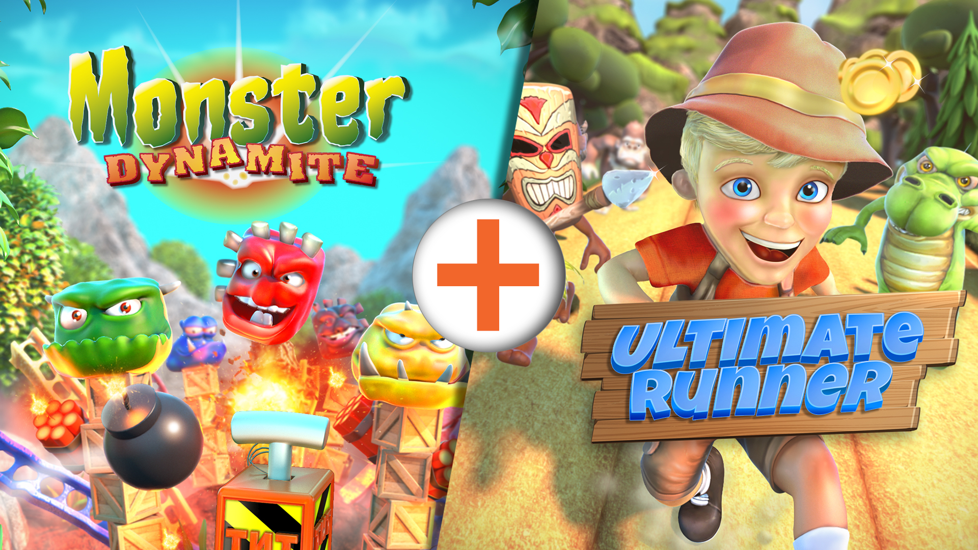 Bundle: Monster Dynamite + Ultimate Runner screenshot thumbnail video