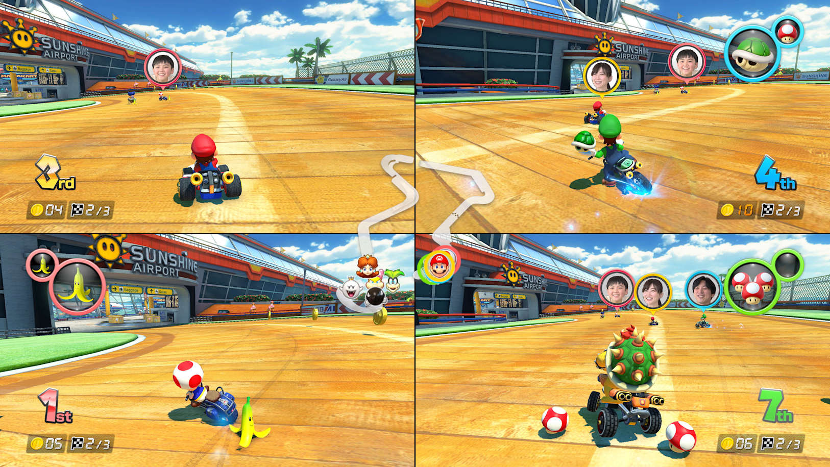 Официальный материал Nintendo о Mario Kart 8 Deluxe и CameraPlay