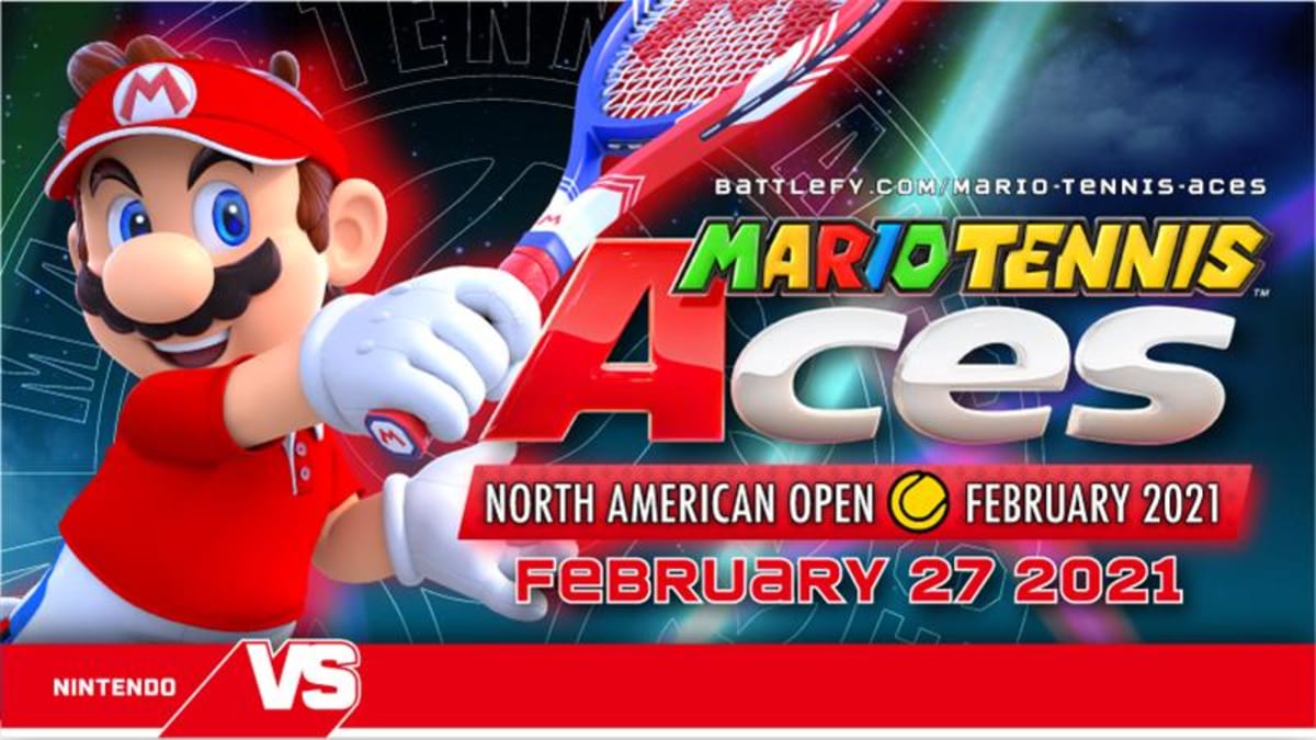 Register now for the Mario Tennis Aces North American Open February 2021! -  News - Nintendo Official Site
