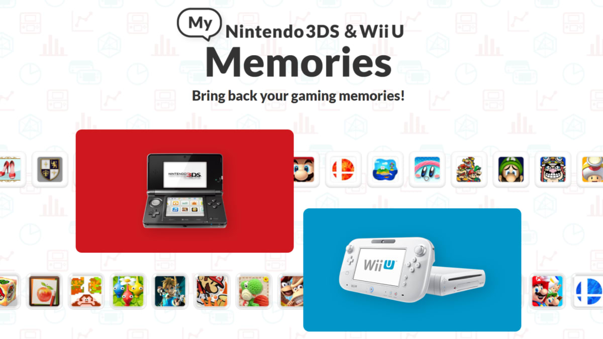 Take a look back with My Nintendo 3DS & Wii U Memories - News - Nintendo  Official Site