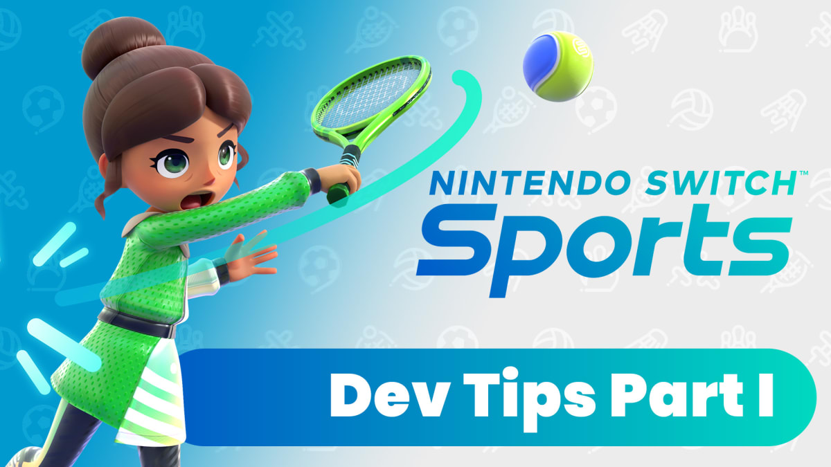 Developer Tips Part I: Give yourself a sporting chance in Tennis and the Pro League! - - Nintendo Official Site