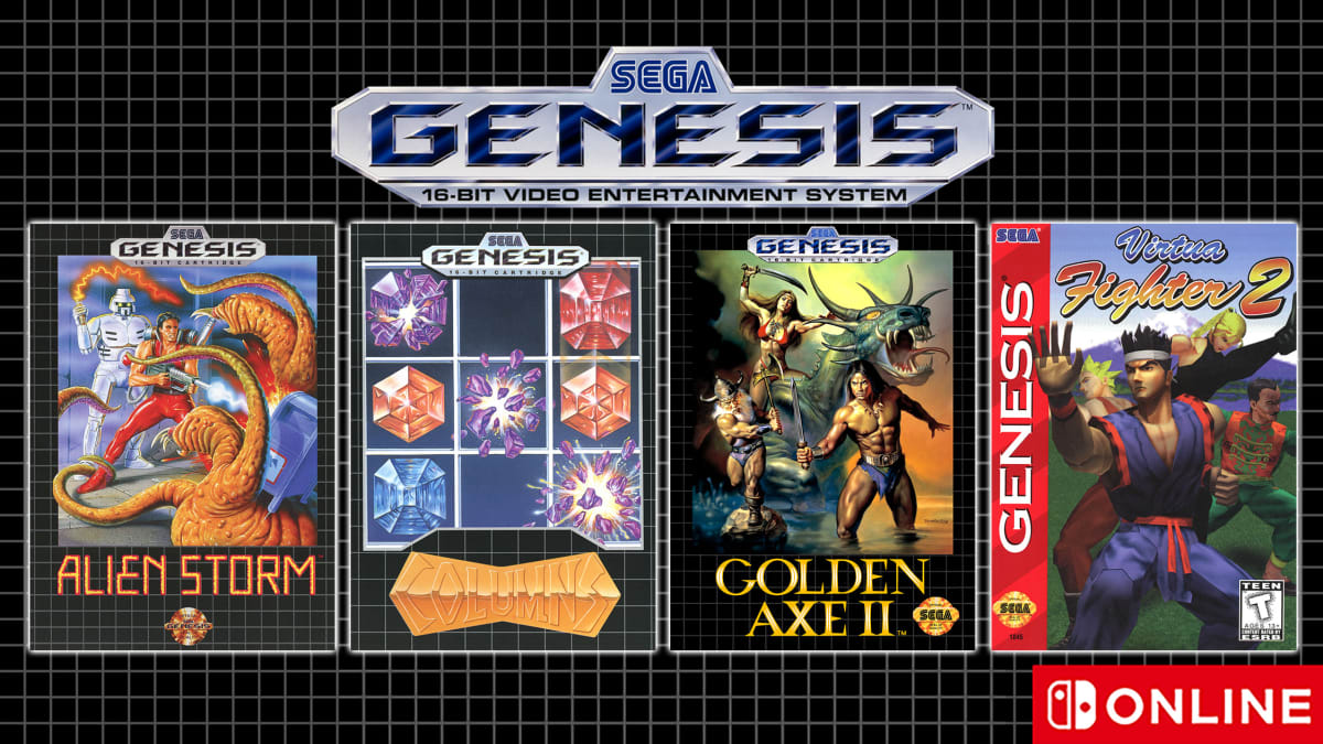 New Nintendo Switch Online Sega Genesis Titles Includes Street