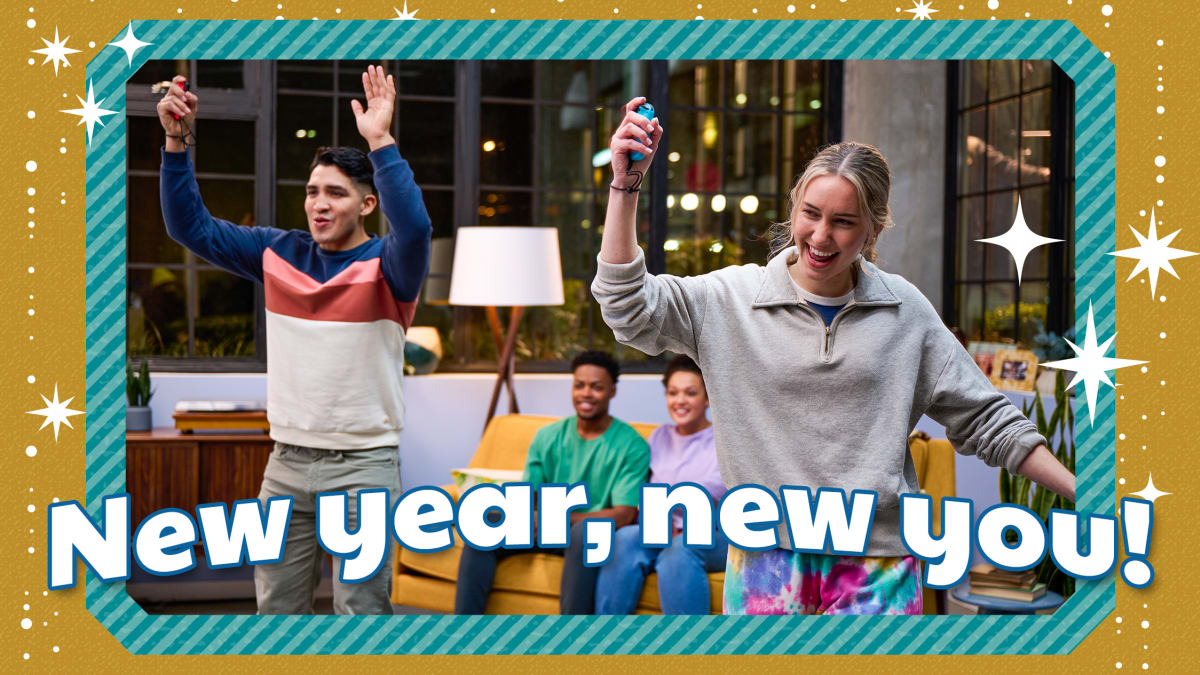 Jump into the New Year with these active Nintendo Switch games