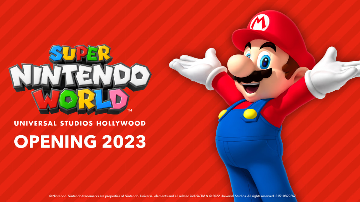 Mark Your Calendars: The First U.S. SUPER NINTENDO WORLD is Set to Open at Universal  Studios Hollywood in 2023 - News - Nintendo Official Site