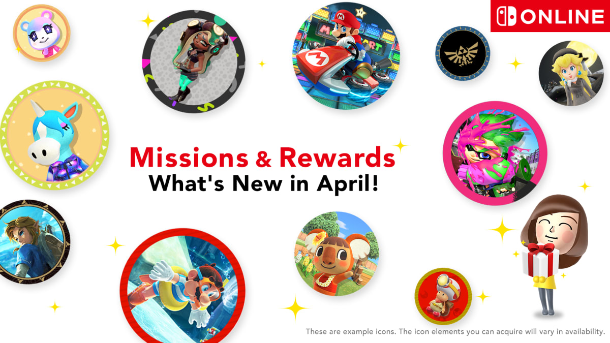 Missions and Rewards What s New in April News Nintendo