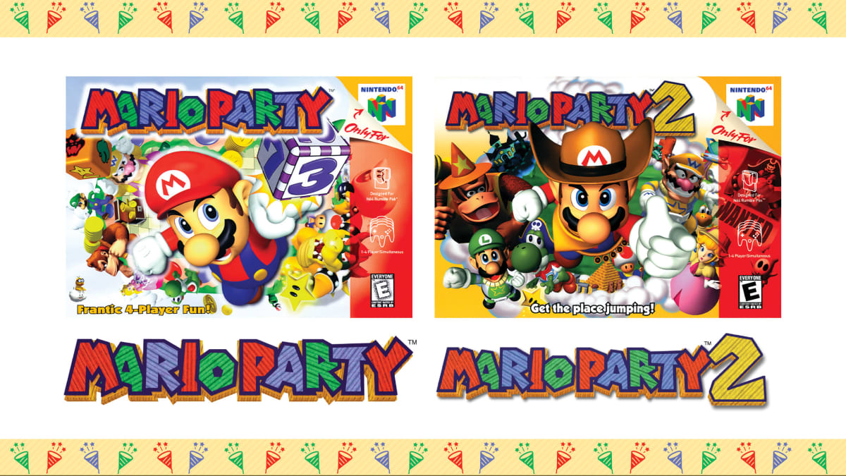 2 classic 'Mario Party' games are coming to Switch next month
