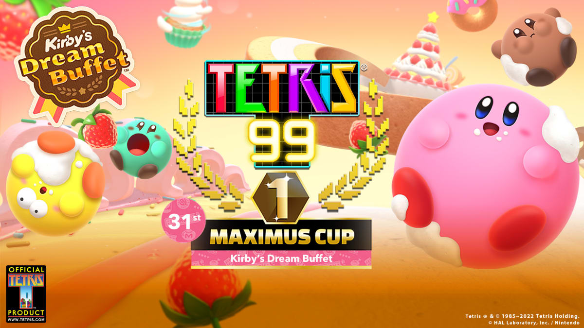 Tetris 99 kicks off the 31st MAXIMUS CUP online event