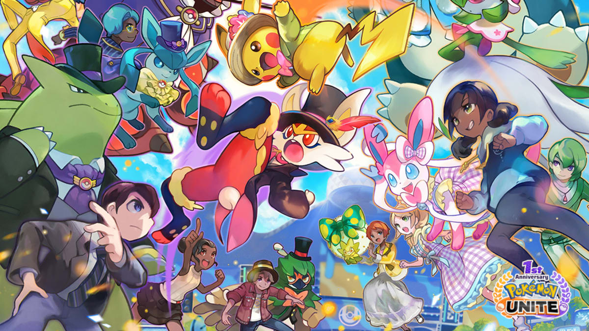 Pokemon Unite S Anniversary Update Brings A New Map Fresh Pokemon And More News Nintendo Official Site