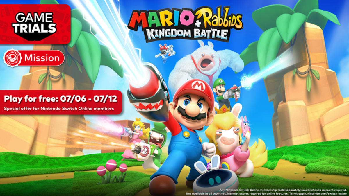 Try the latest Game Trial, Mario + Rabbids Kingdom Battle! - News -  Nintendo Official Site