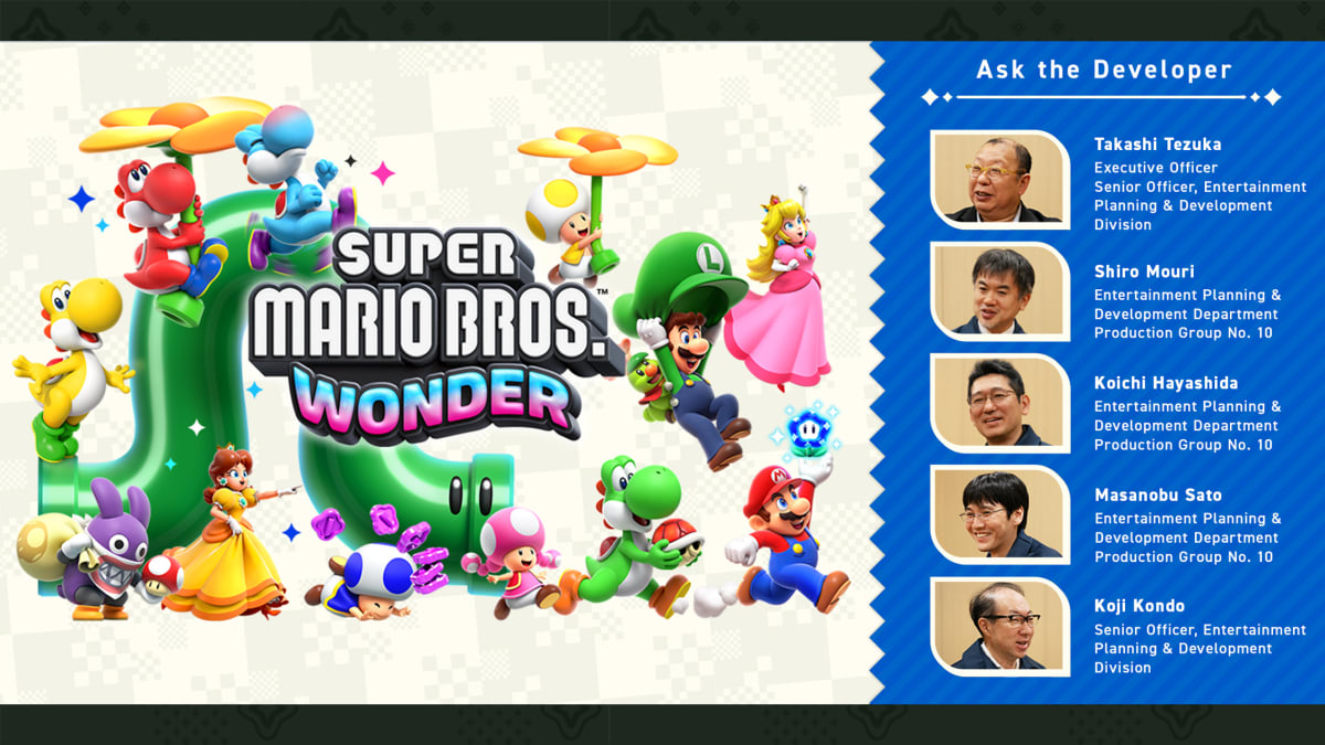 Ask the Developer Vol. 11, Super Mario Bros. Wonder—Part 3 - News